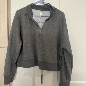 Fabletics Cropped Quarter Zip